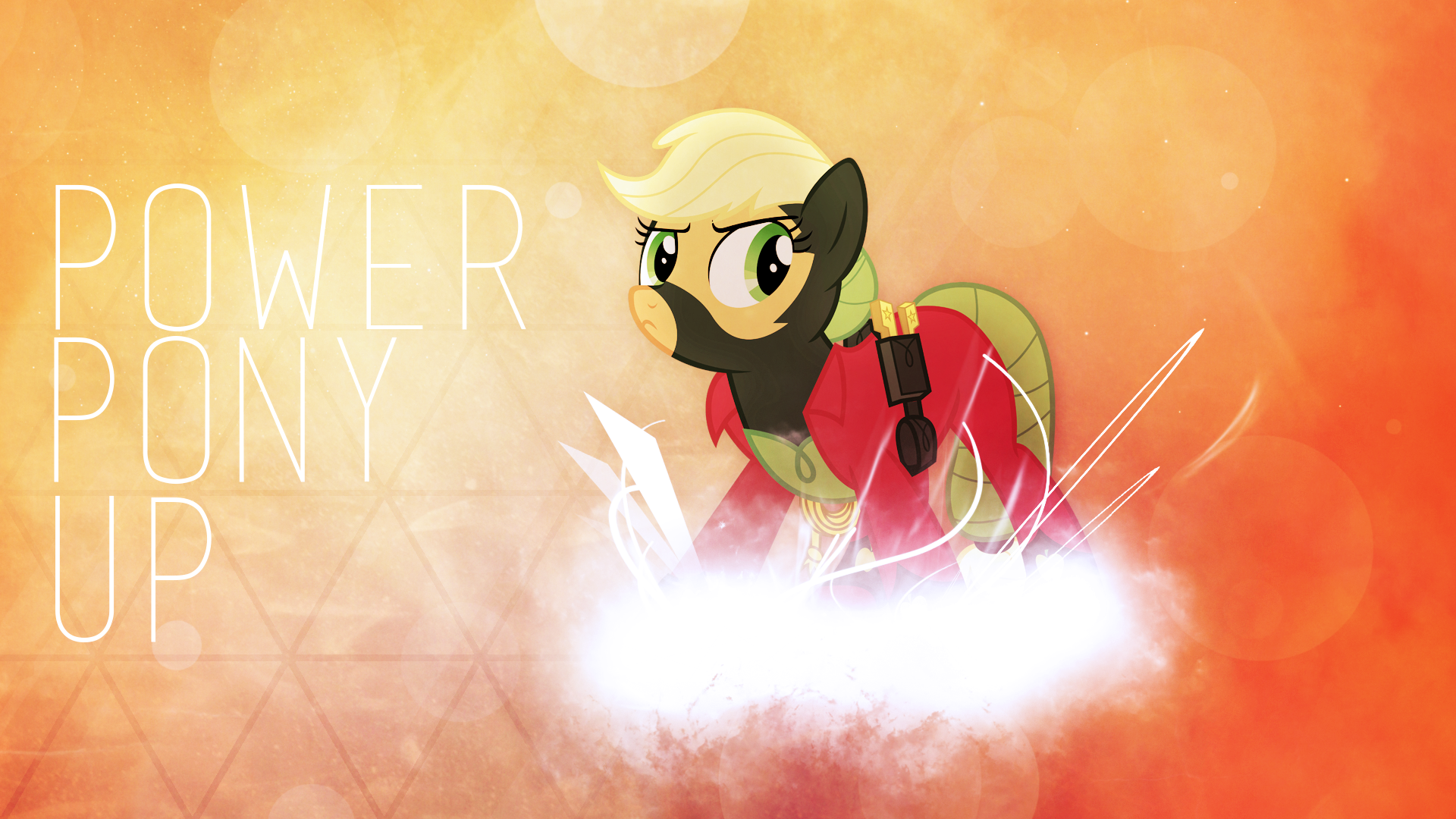 Wallpaper - Power Pony Up by RDbrony16, Reginault and Sirius-sdz