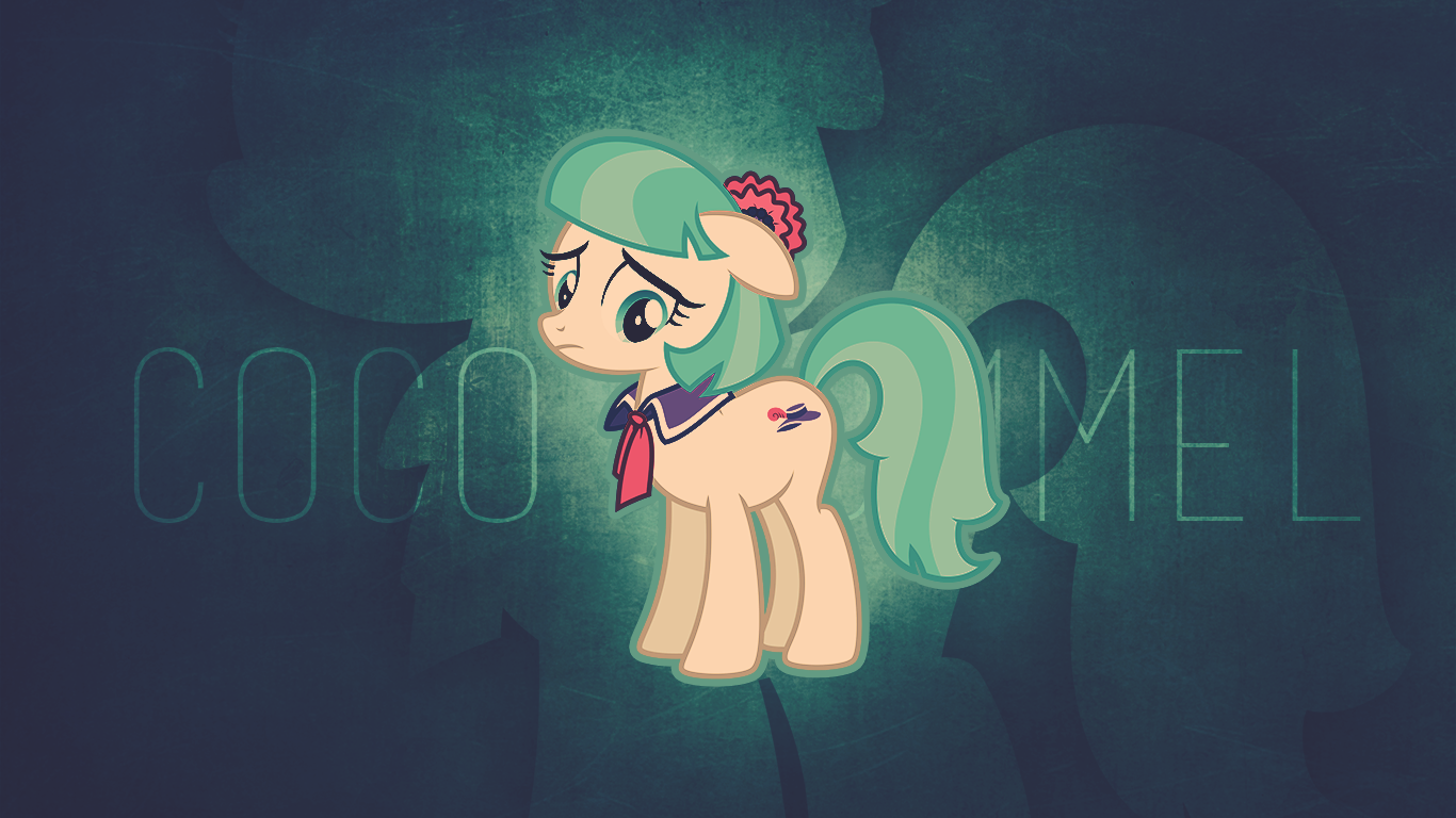 Wallpaper: Coco Pommel by MadBlackie and thatguy1945