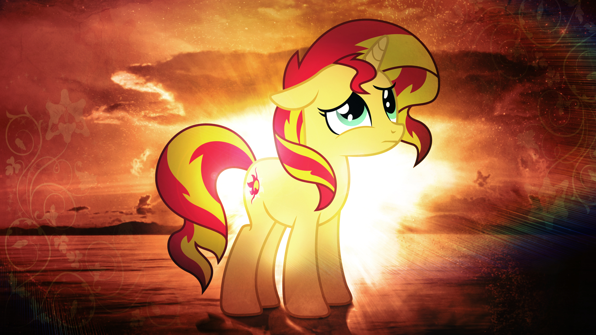 Sunset Shimmer. 