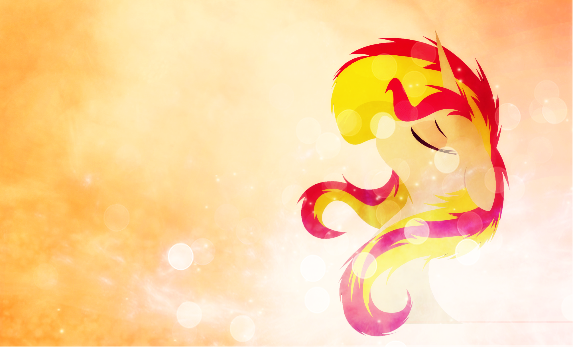 Sunset Shimmer - Wallpaper by Menehe and Rariedash