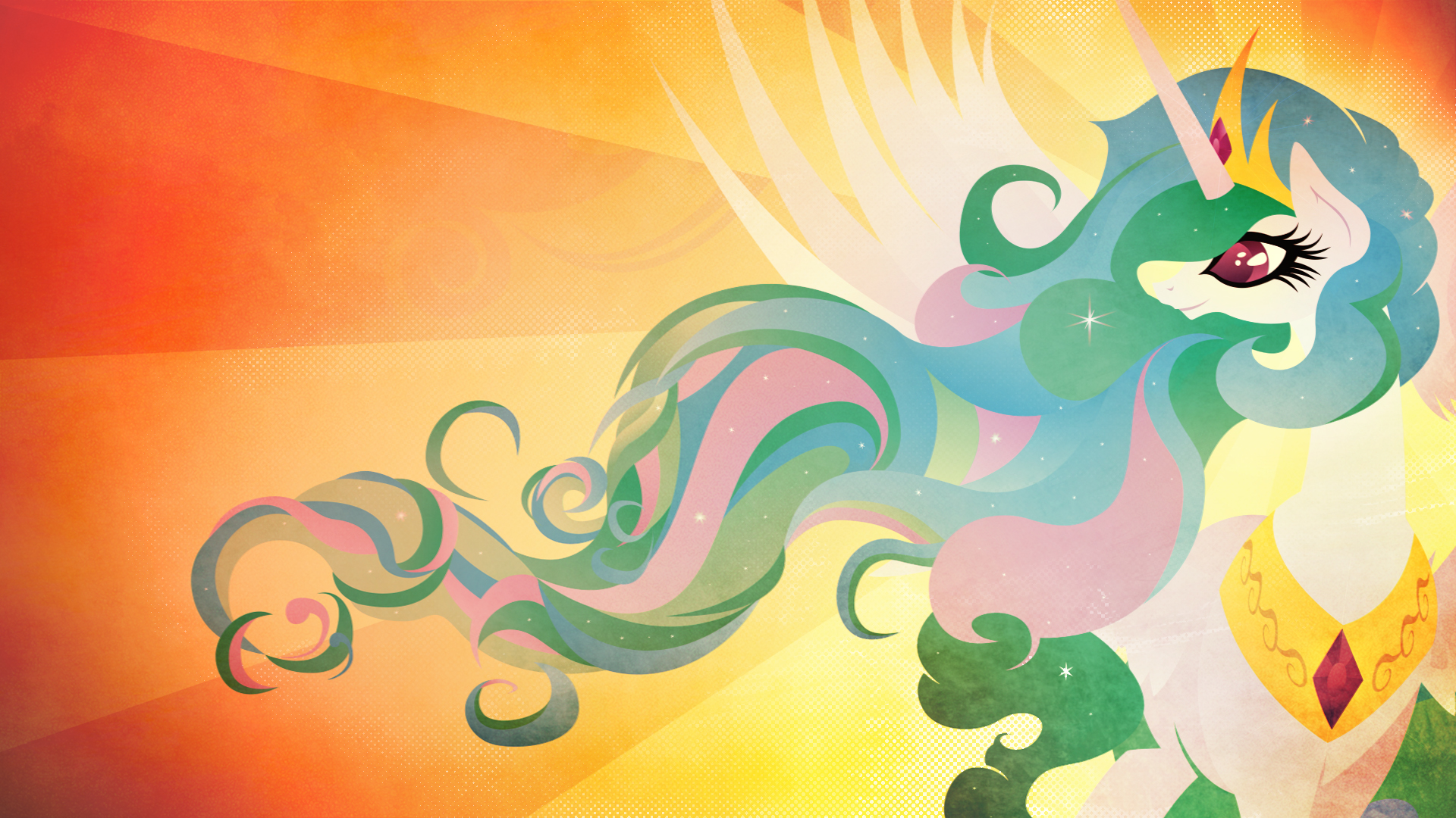 Princess Celestia - Praise the Sun by Rariedash