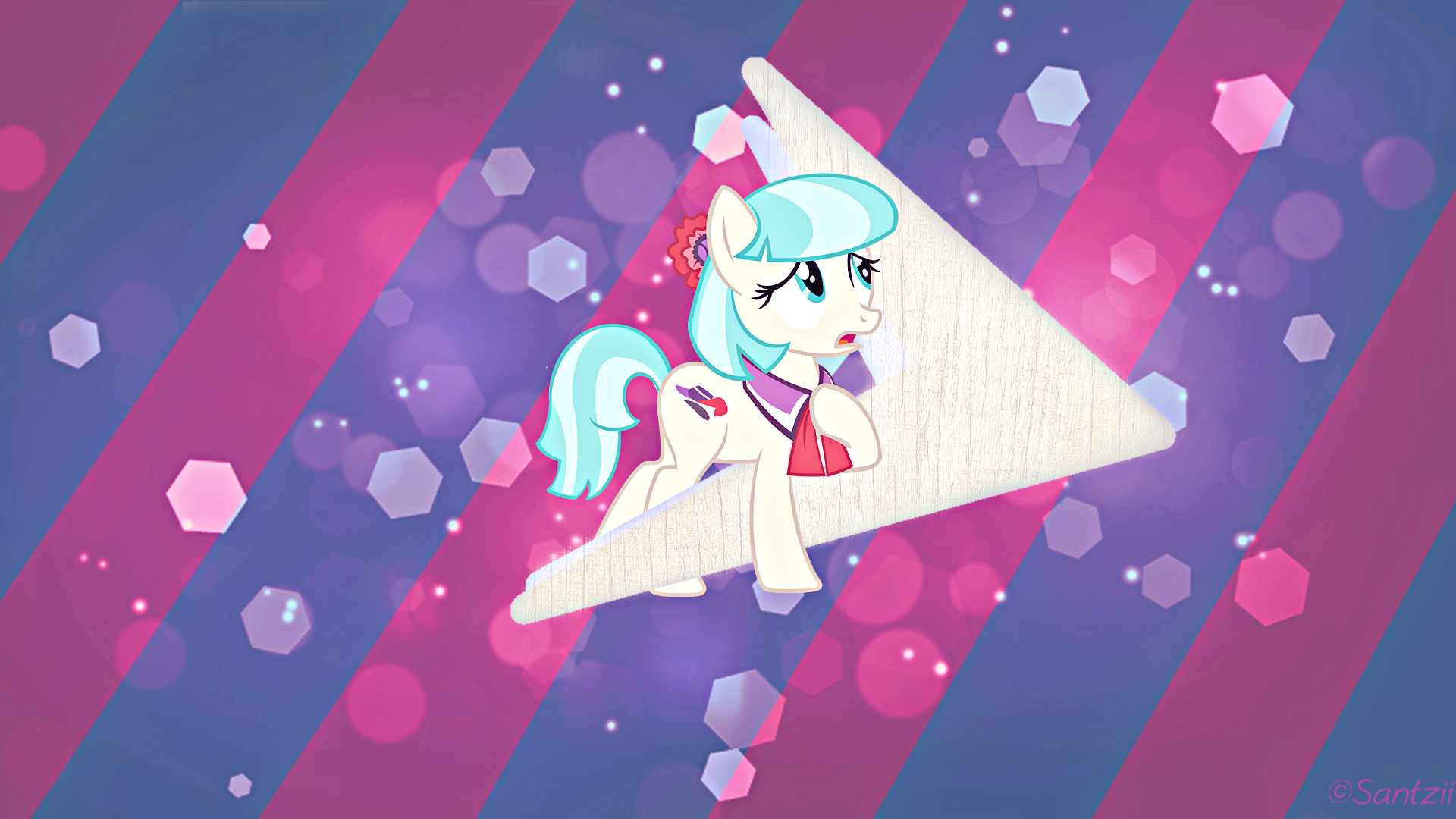 Coco Pommel (Wallpaper) by PixelKitties and Santzii