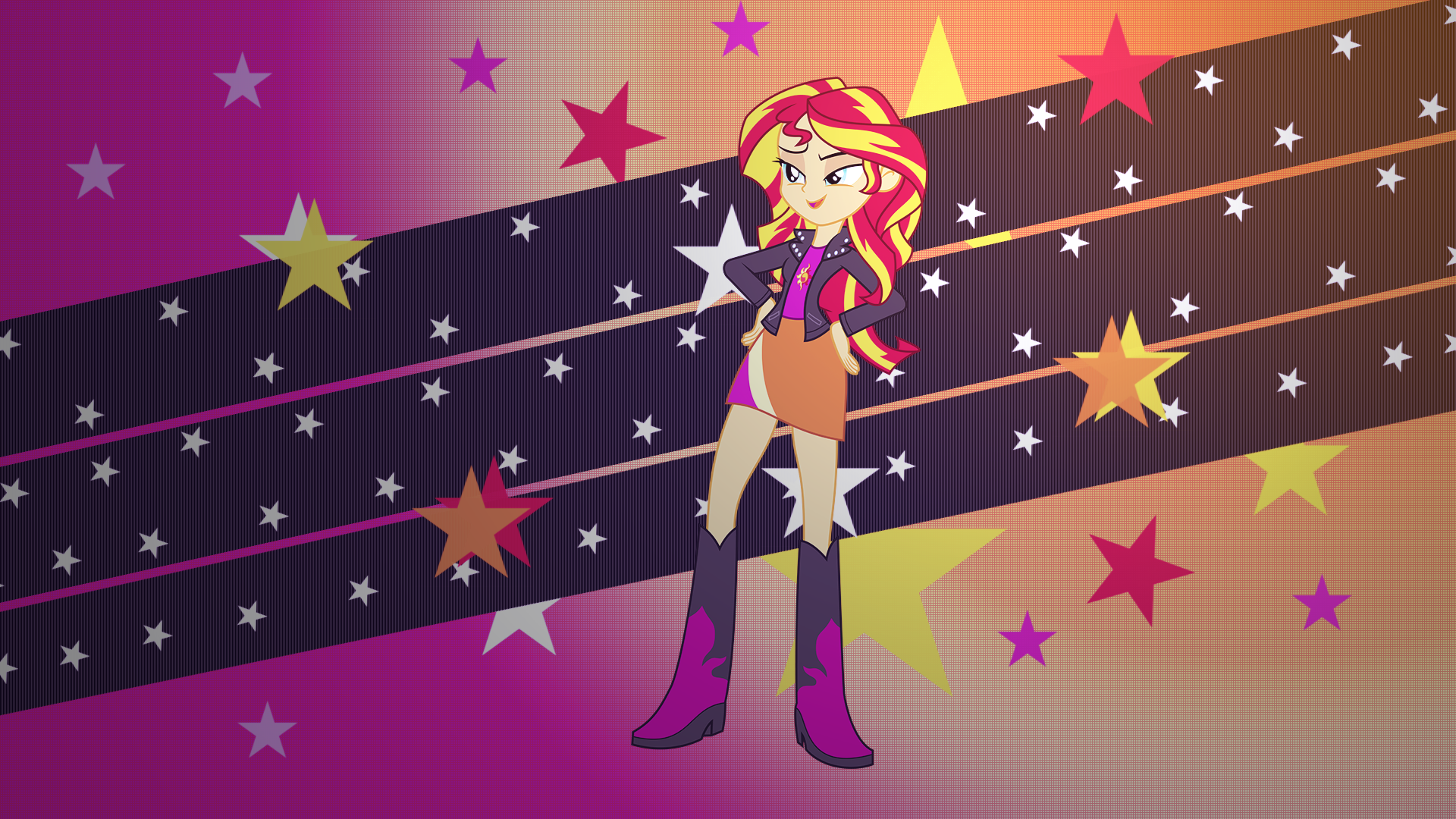 Sunset Shimmer by EmptyGrey and mewtwo-EX