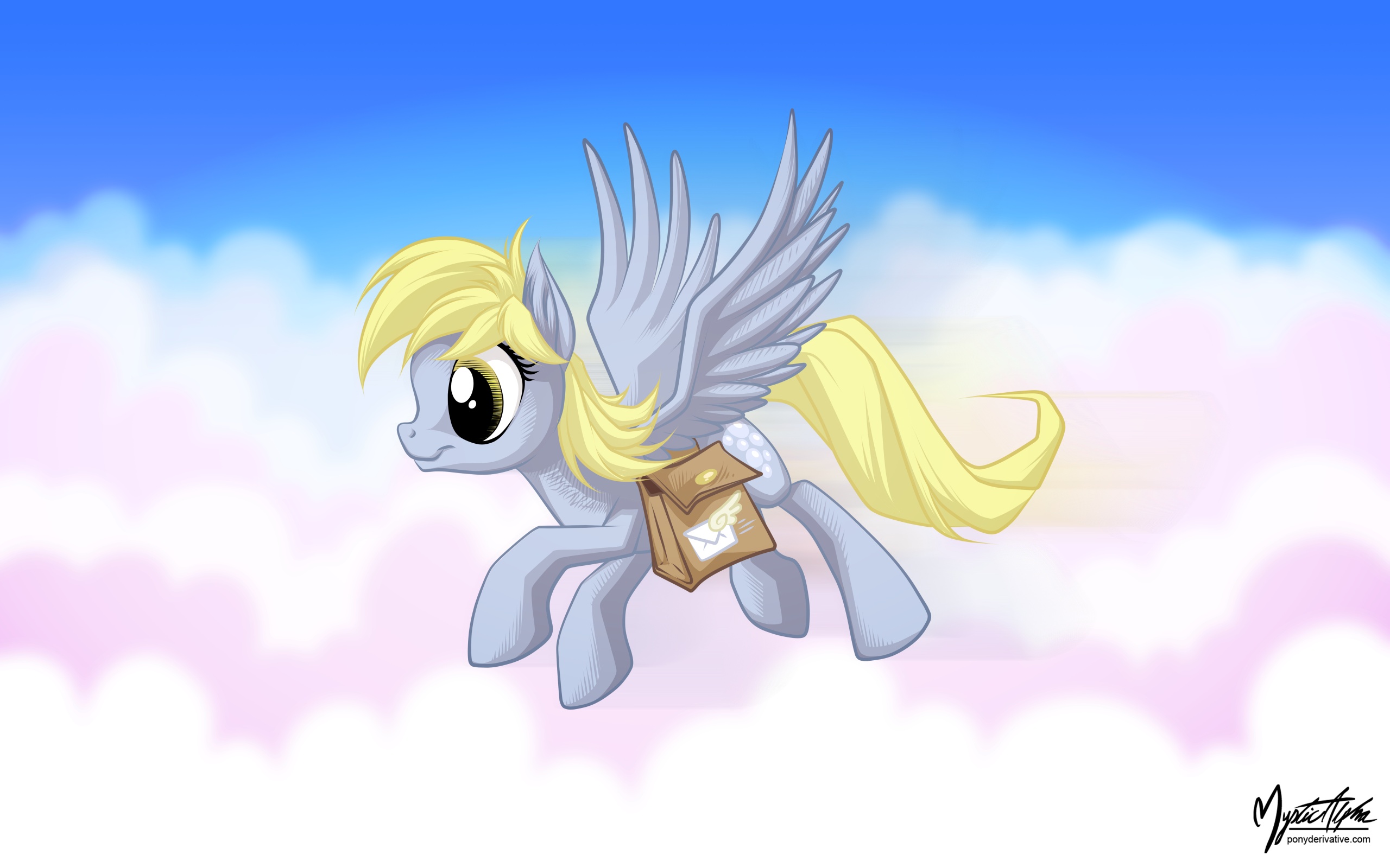 Derpy the Mail Pony by mysticalpha