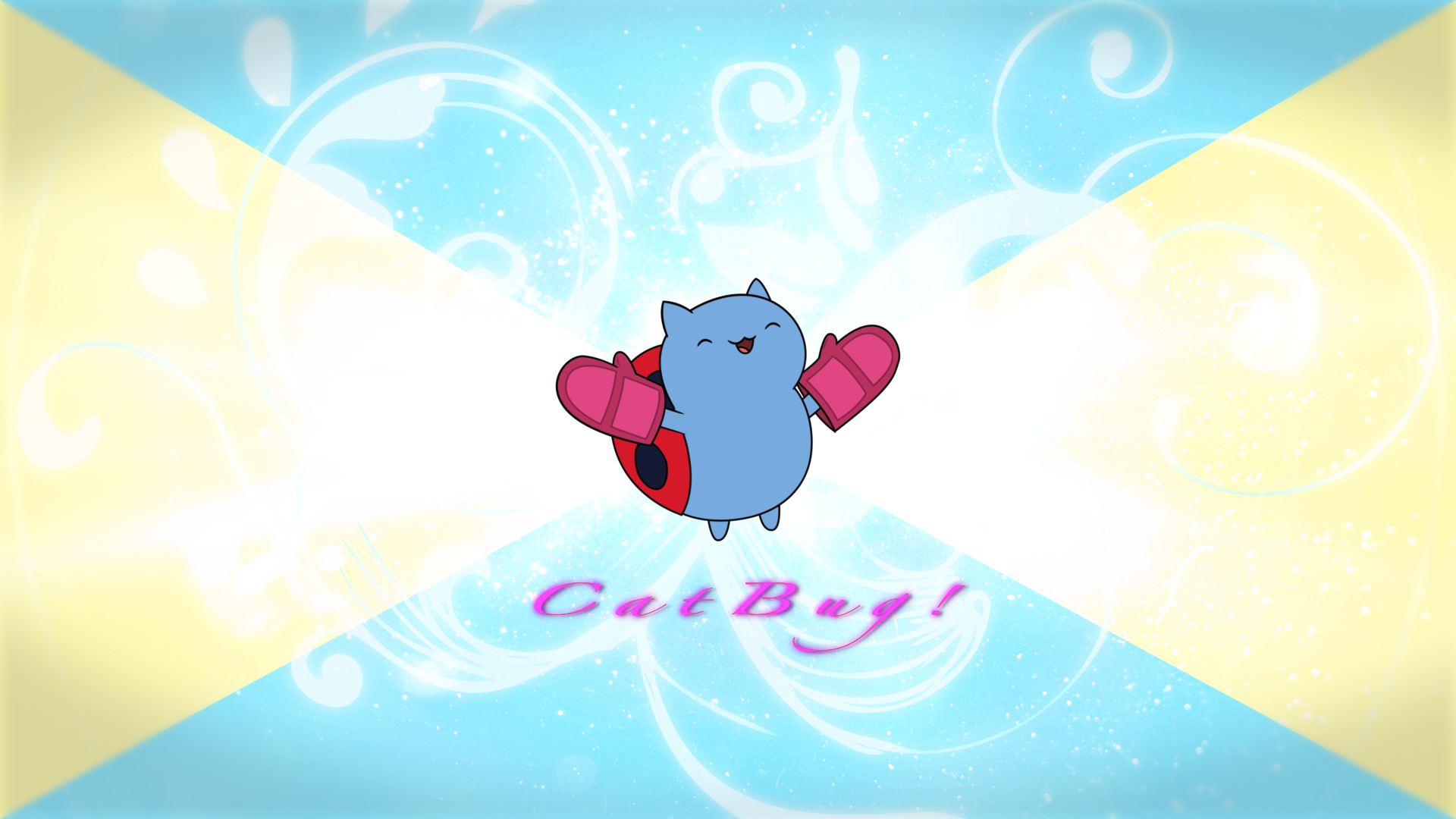 CatBug!!! | Wallpaper by CursyPon3
