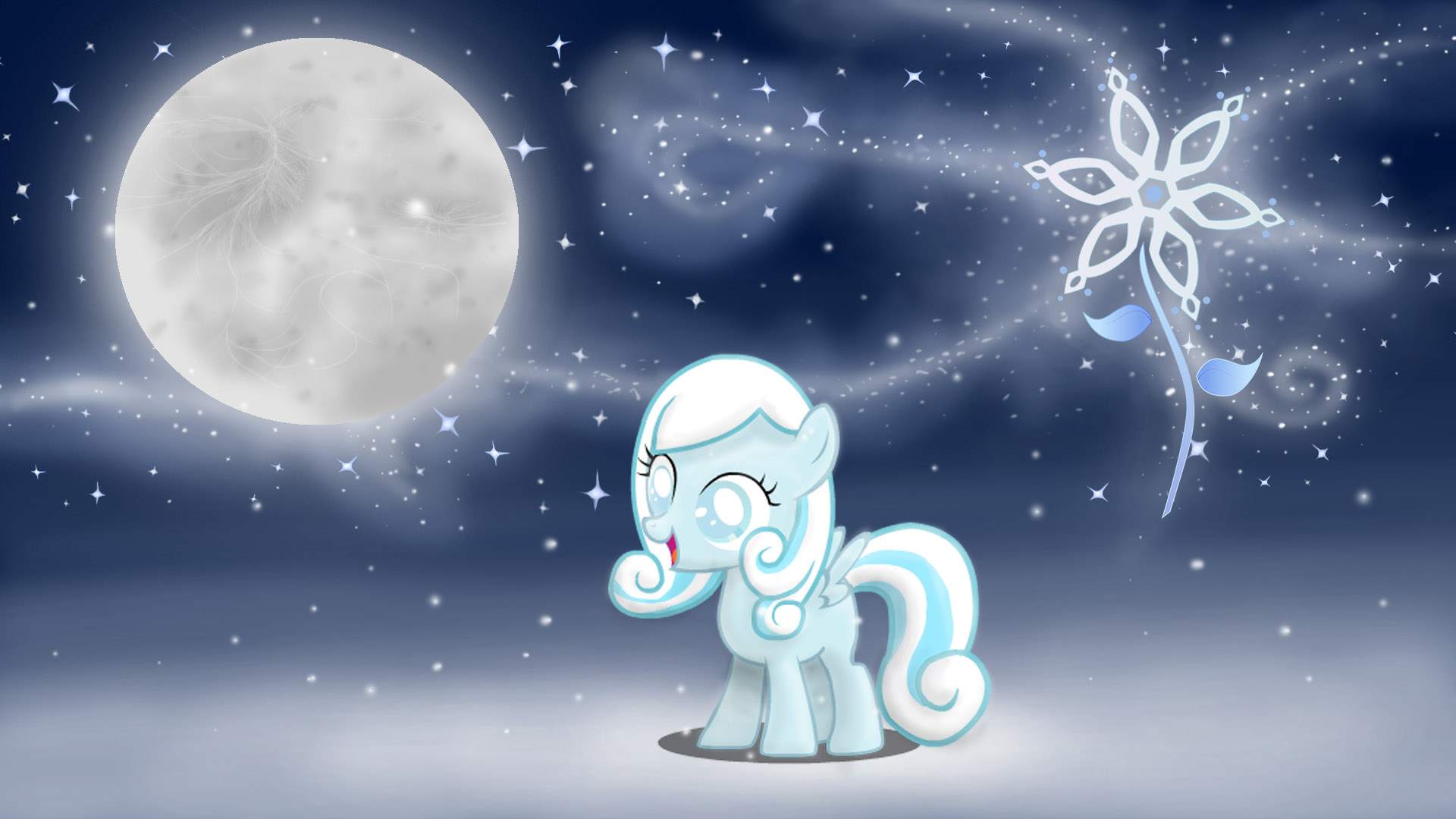 Snowdrop Wallpaper by Abion47 and MetalBluePhoenix