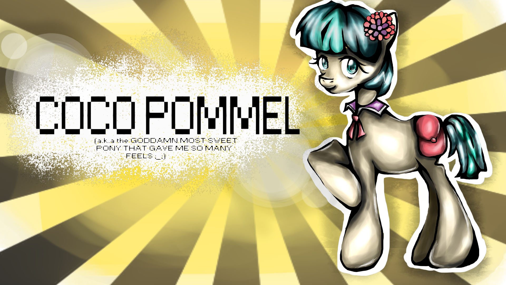 Coco Pommel [MLP FiM] by rachphil