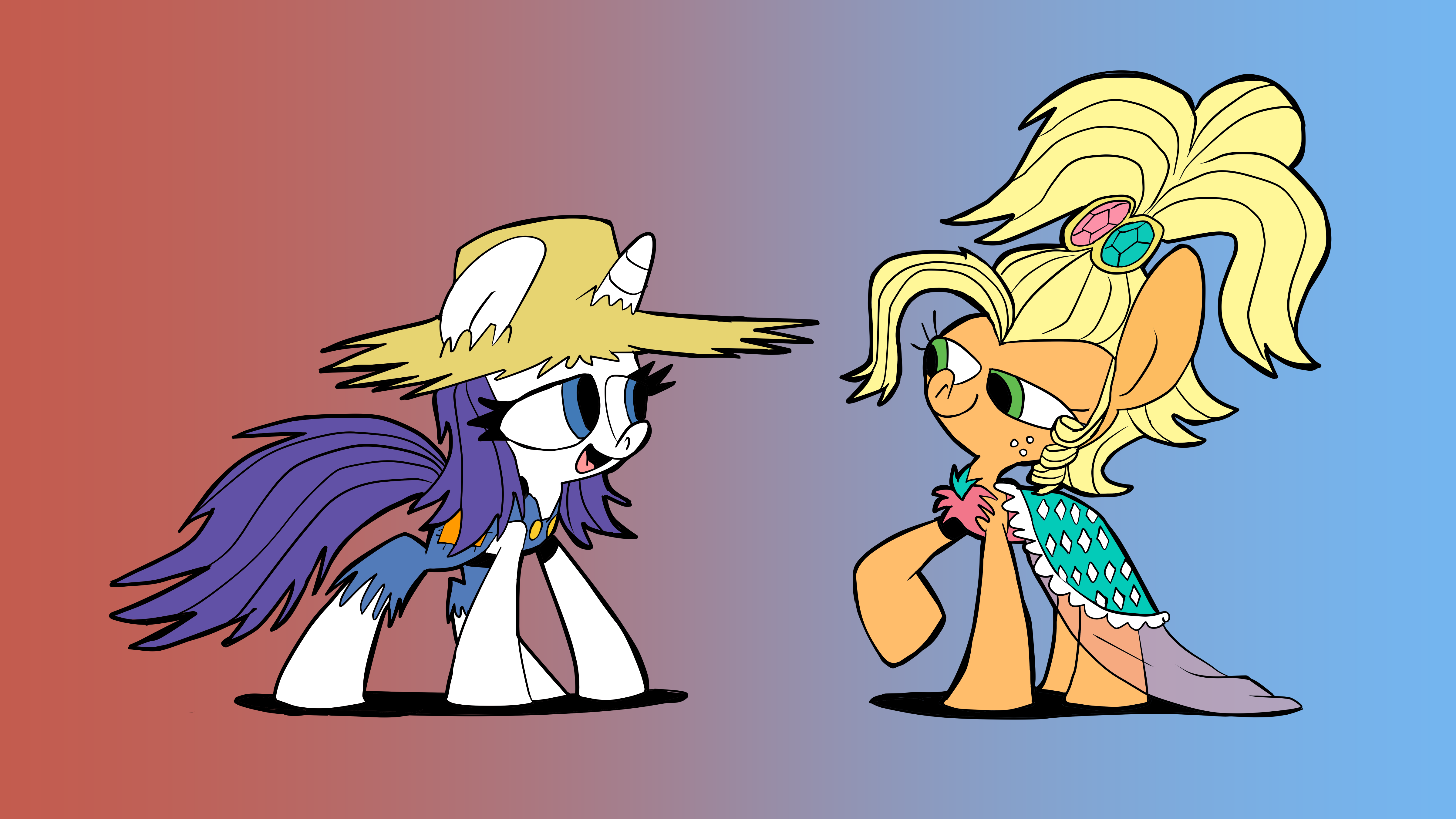 Country Rarity and Applejewel by JoeyWaggoner