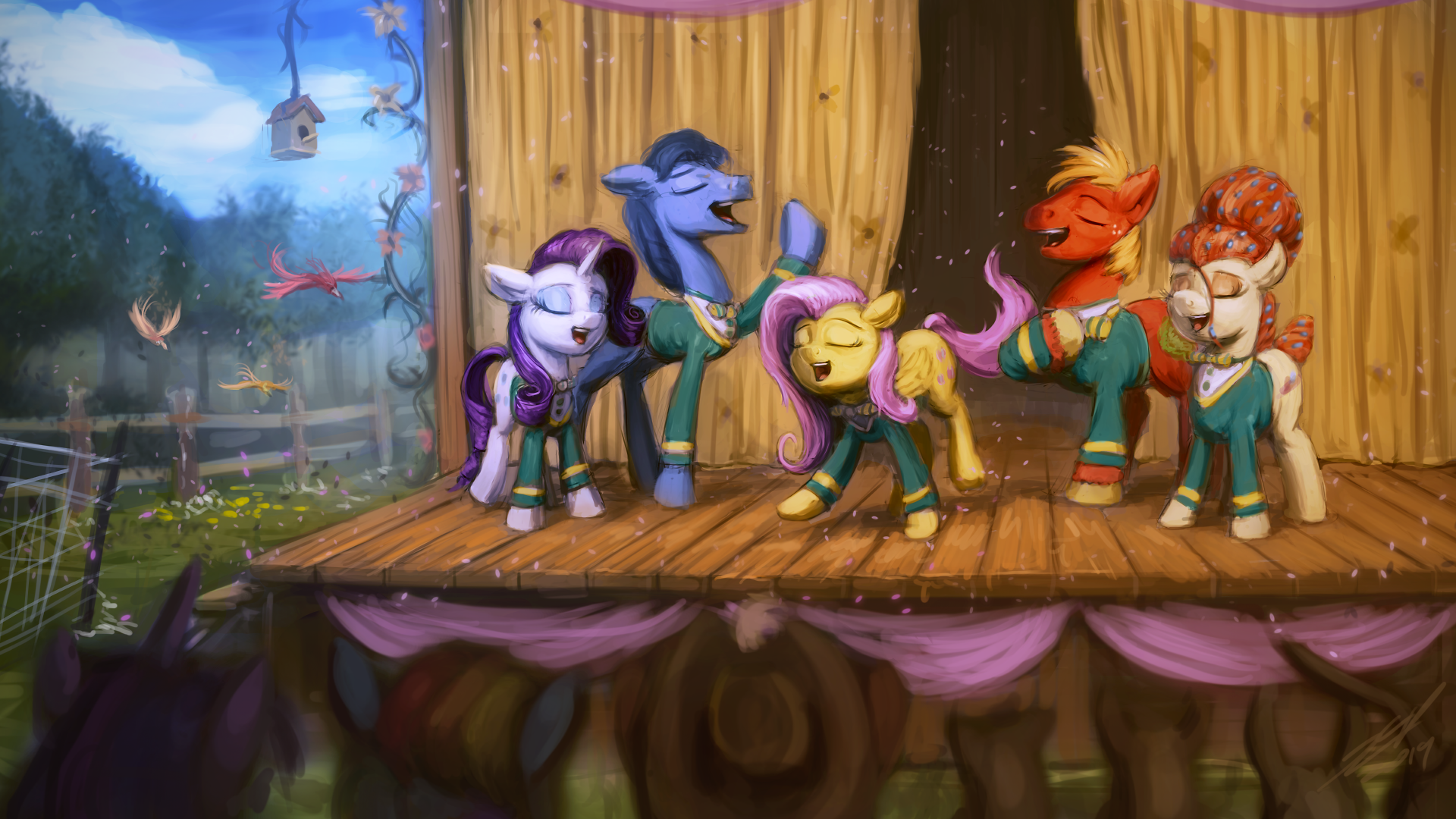 Tones of Ponies by AssasinMonkey