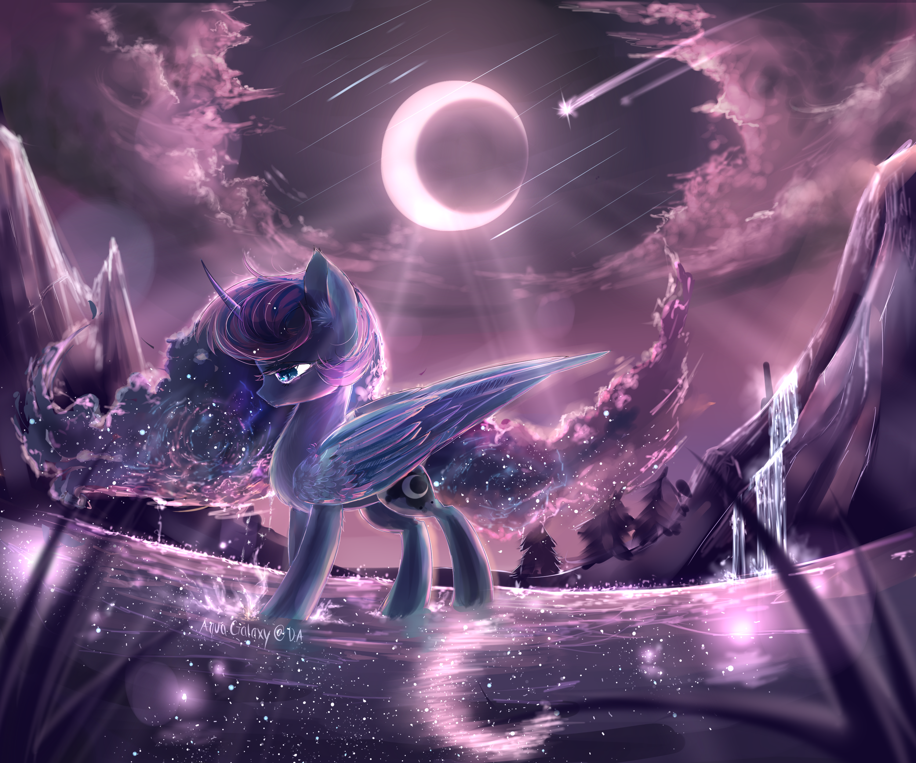 Princess Luna by AquaGalaxy