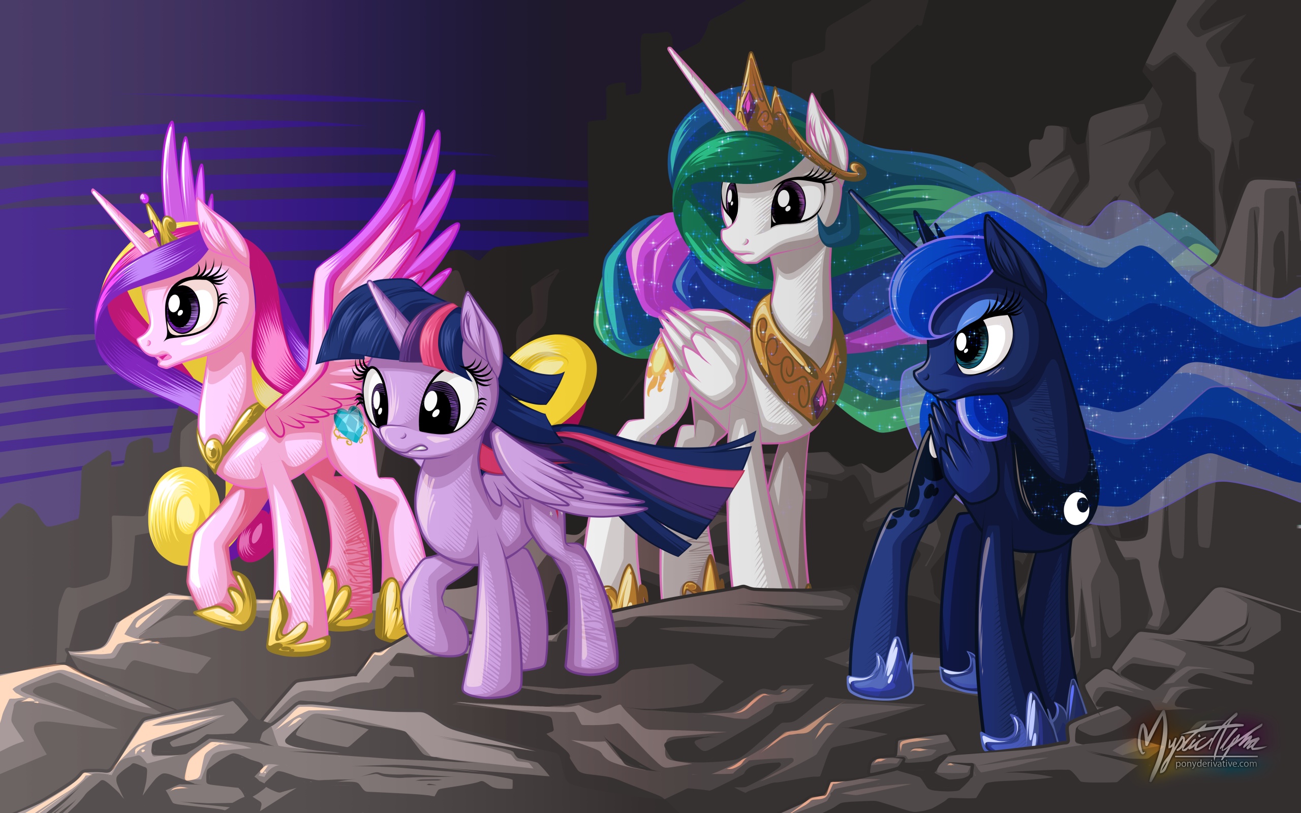 Rally of the Princesses by mysticalpha