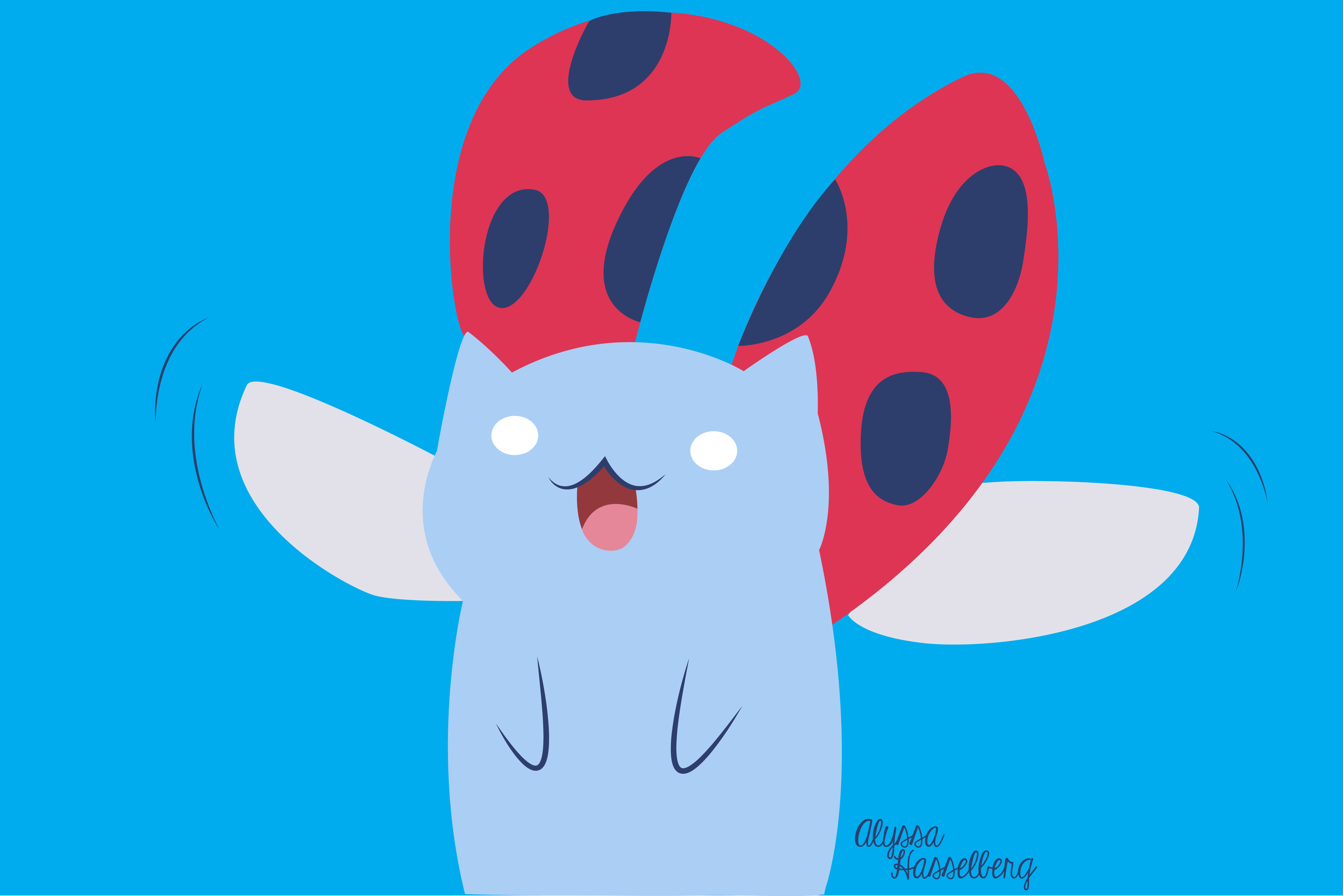 Flying Catbug by TheGreatDawn