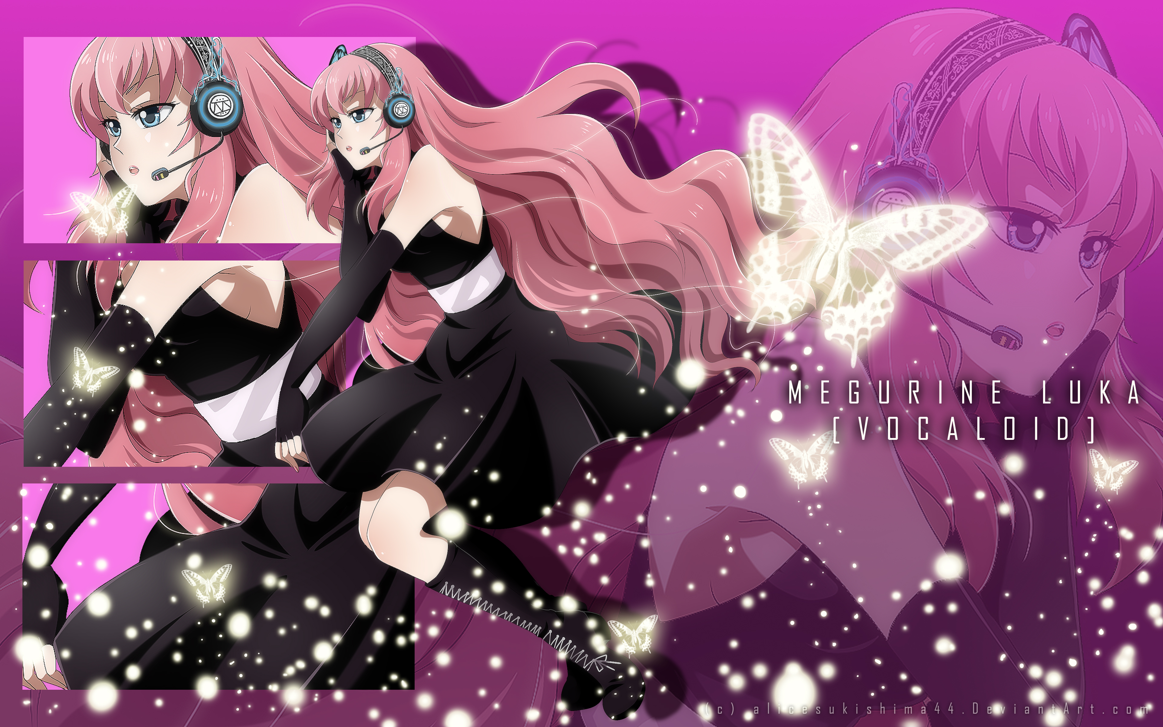 :MEGURINE LUKA: by EciilaAlice