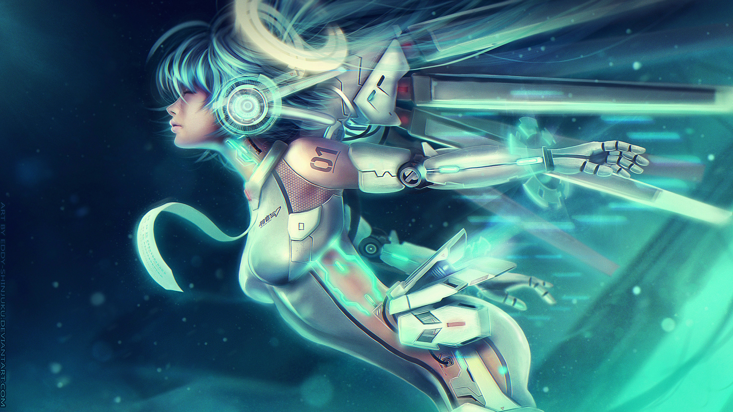 VOCALOID UNIT 01: Ascension Miku by Eddy-Shinjuku