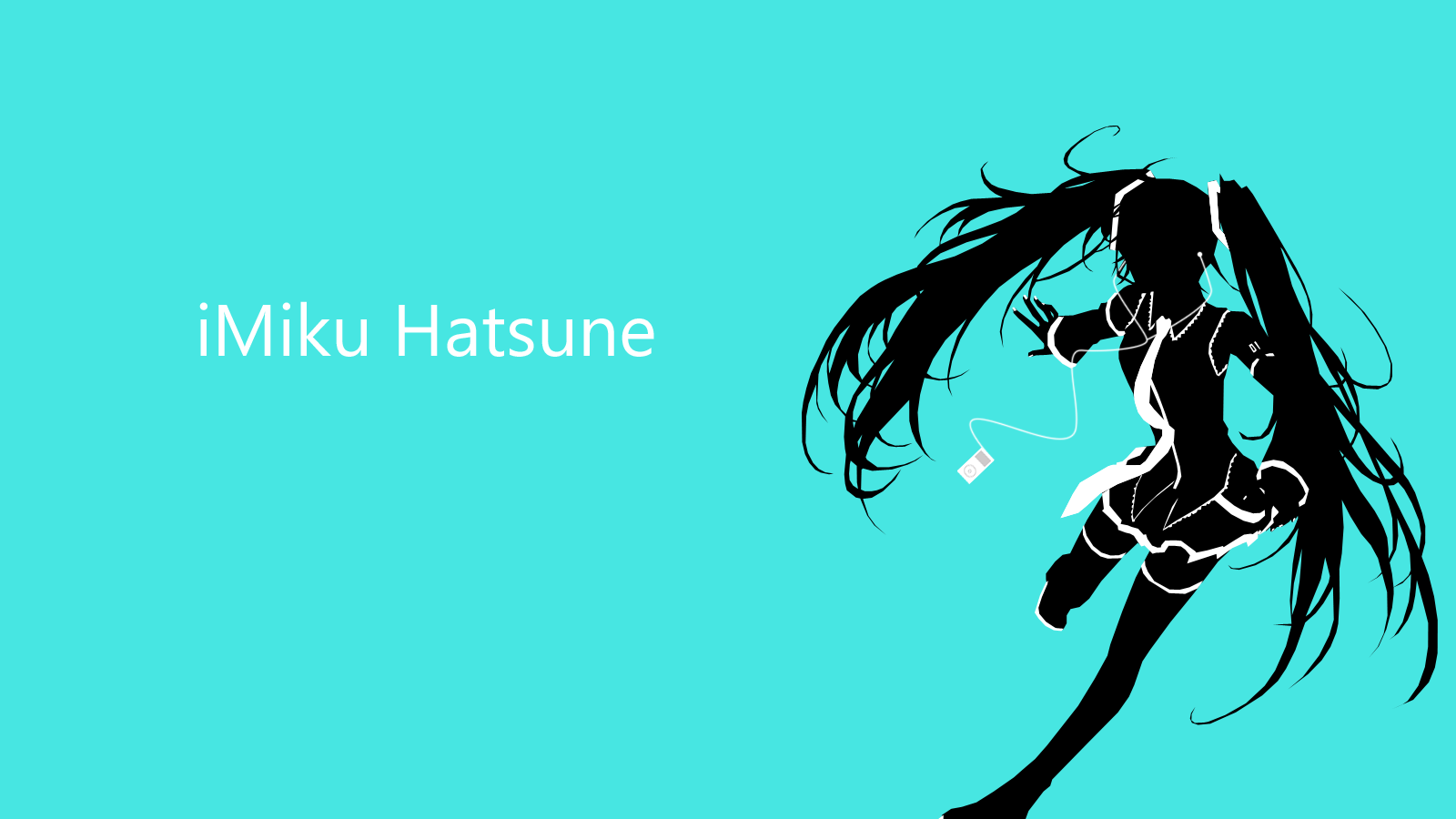 Miku Hatsune Ipod by Baka-lisy  My Little Wallpaper - The 