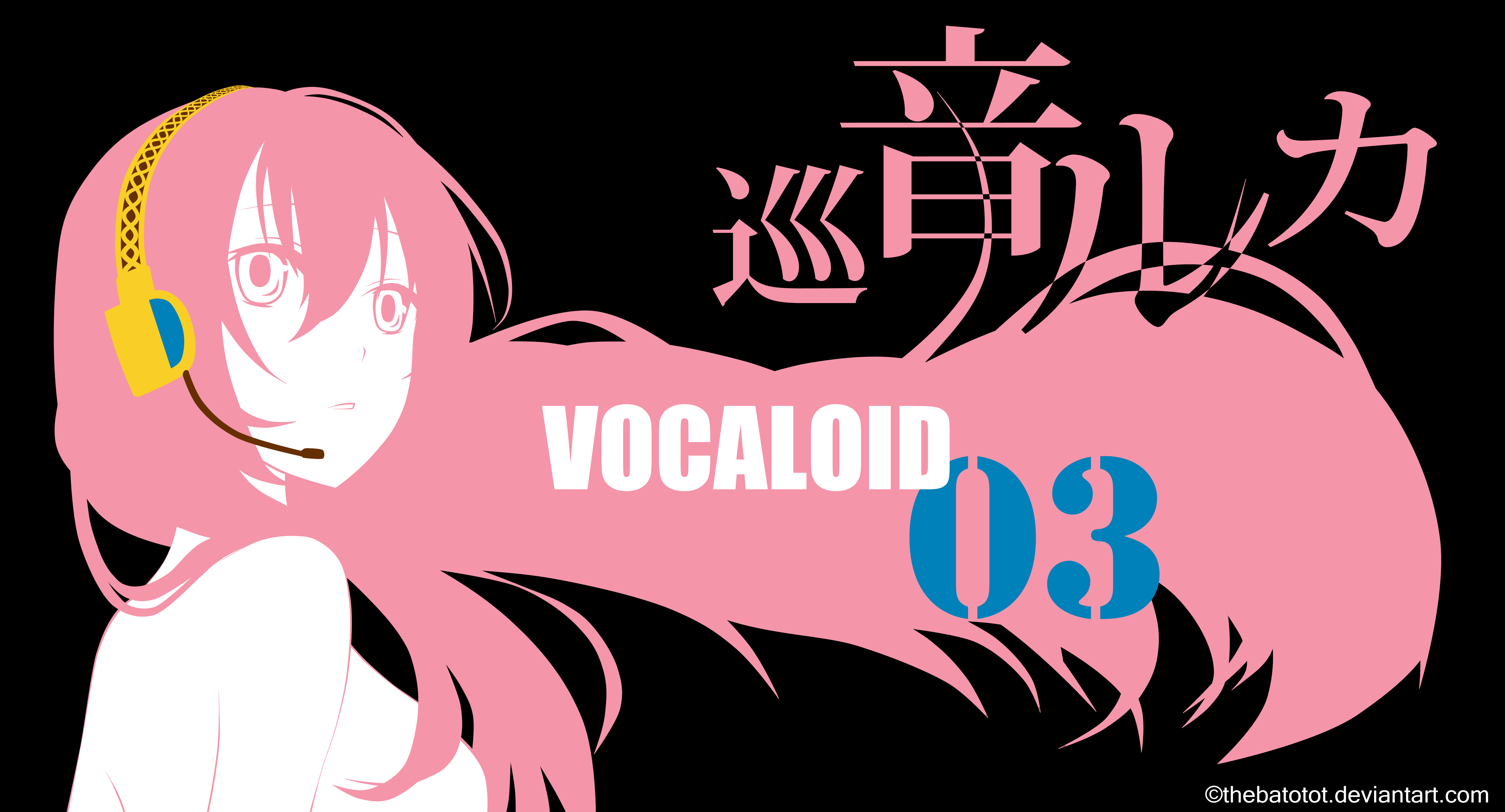 Vocaloid 03 Megurine Luka by TheBatotot