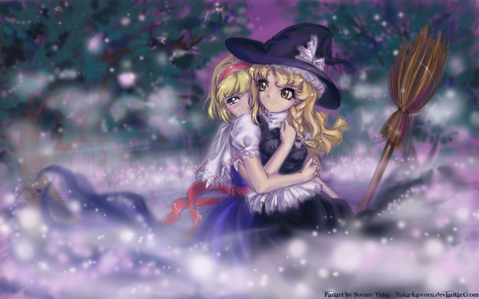 Alice and Marisa.... by Yuka-Soemy