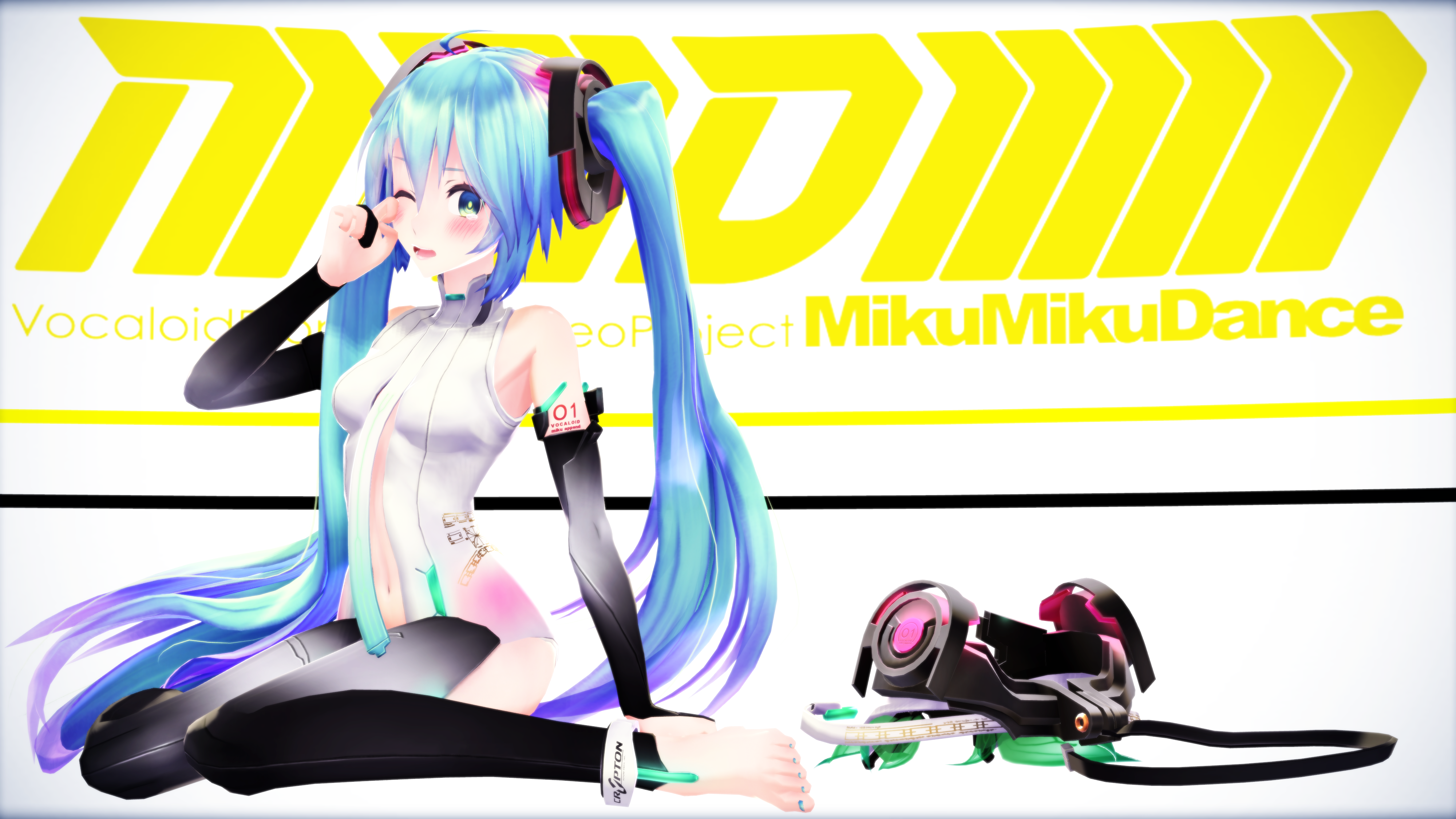 Vocaloid MIKU HATSUNE Append 01 by 1FNPONY and TDA