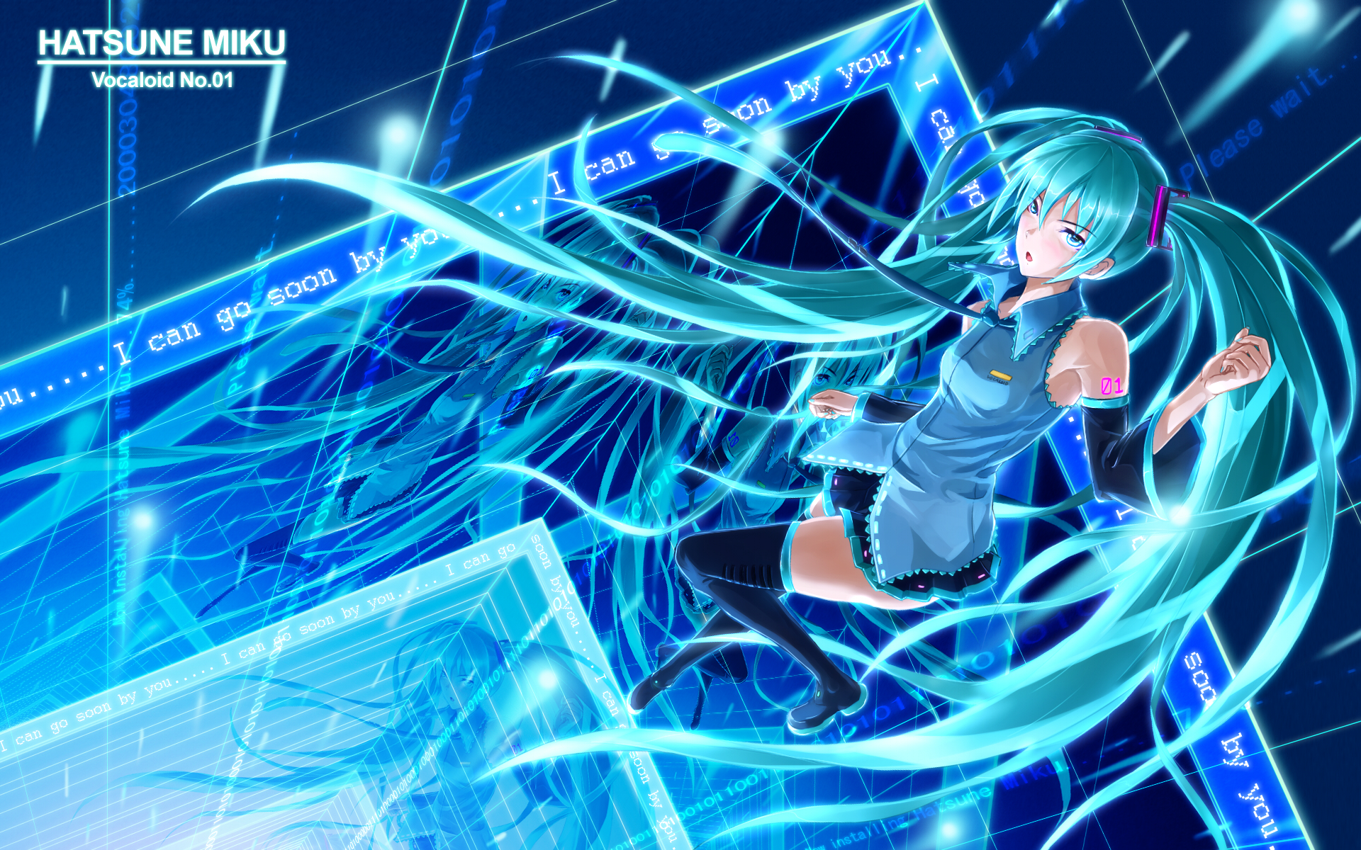 Now Installing HATSUNE MIKU by Kazeno-Ark