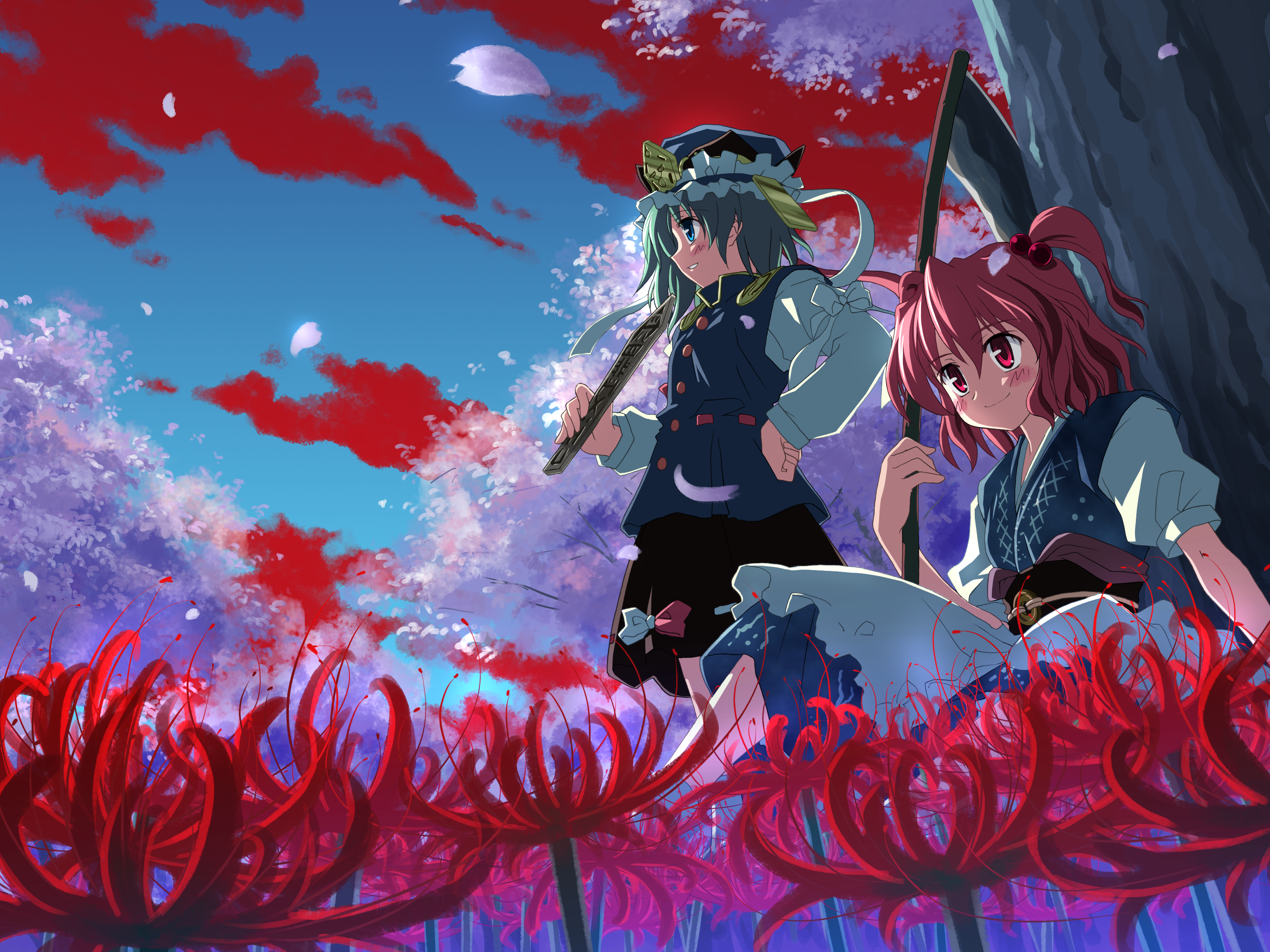 Shikieiki Yamaxanadu Onozuka Komachi By Uki My Little Wallpaper The Wallpaper Source That Credits Artists