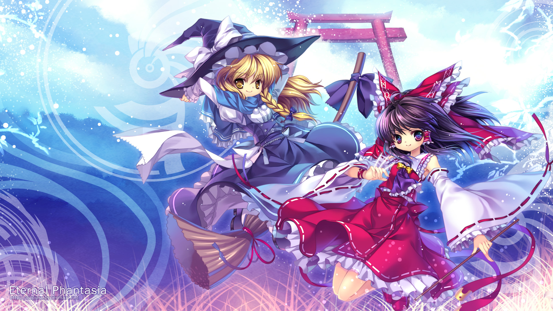 冬コミ新刊表紙 By Capura L Touhou My Little Wallpaper Wallpapers Are Magic