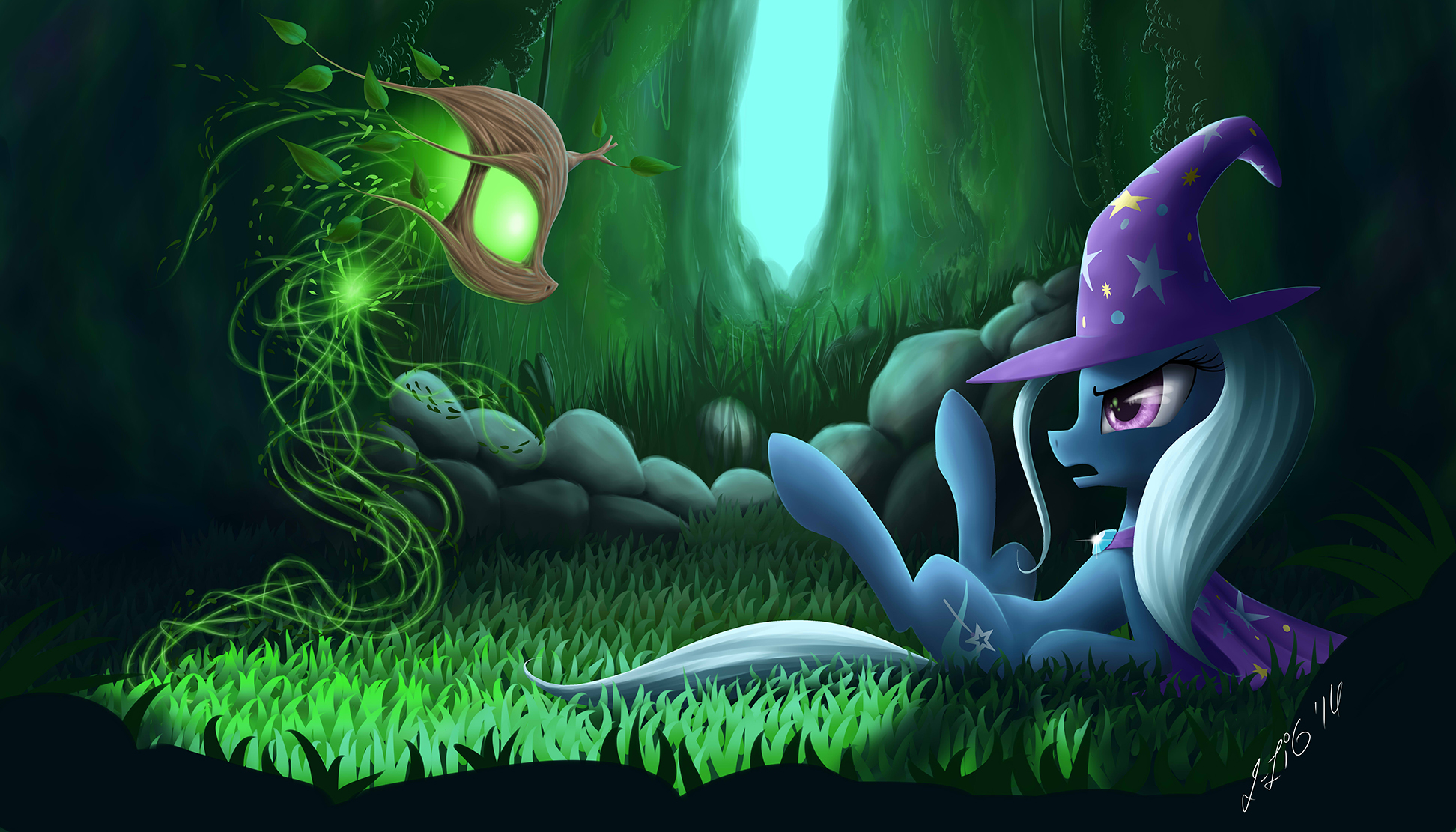 Trixie and Spriggan by ZiG-WORD