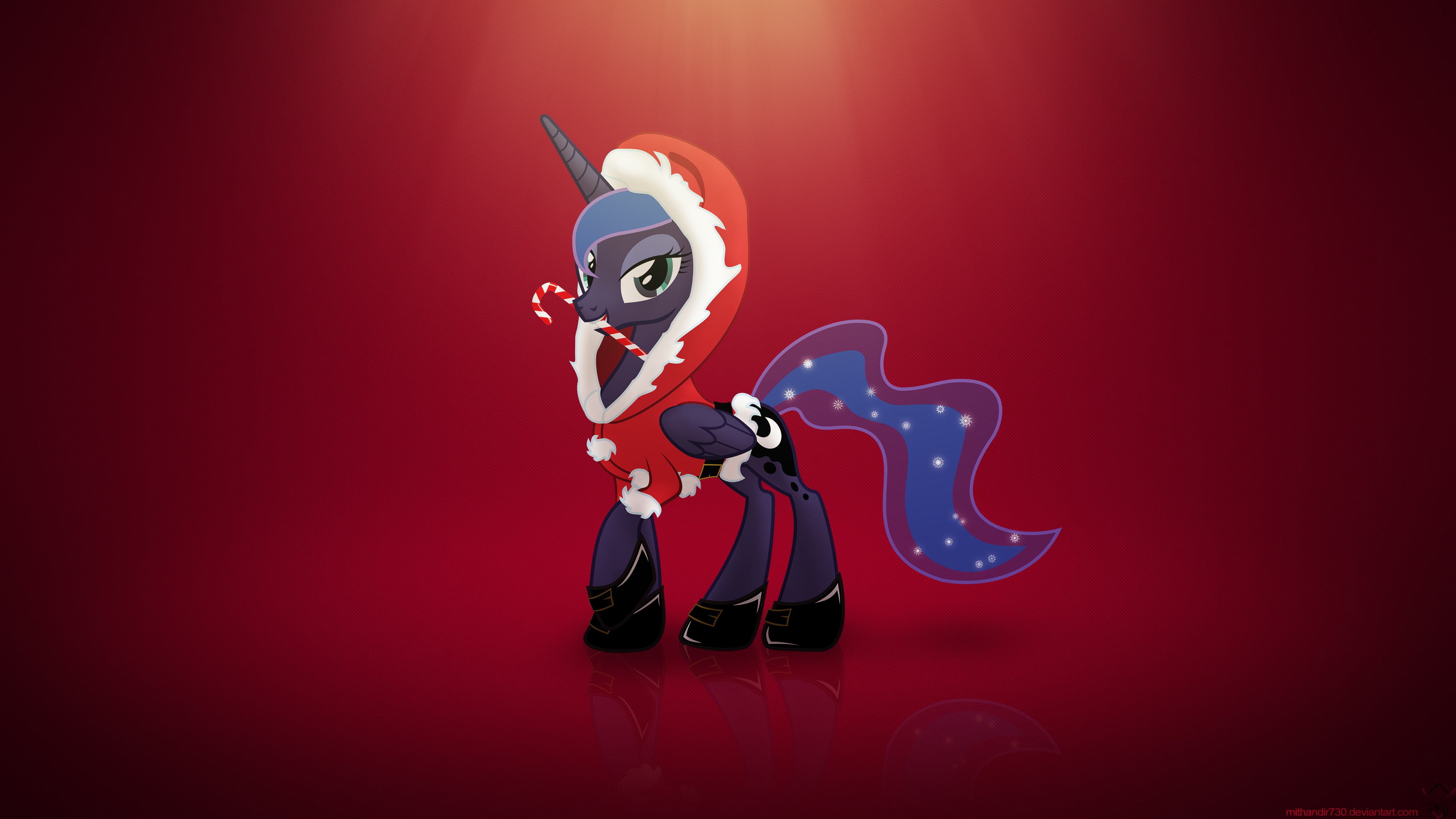 Candycane Luna by Mithandir730 and UP1TER