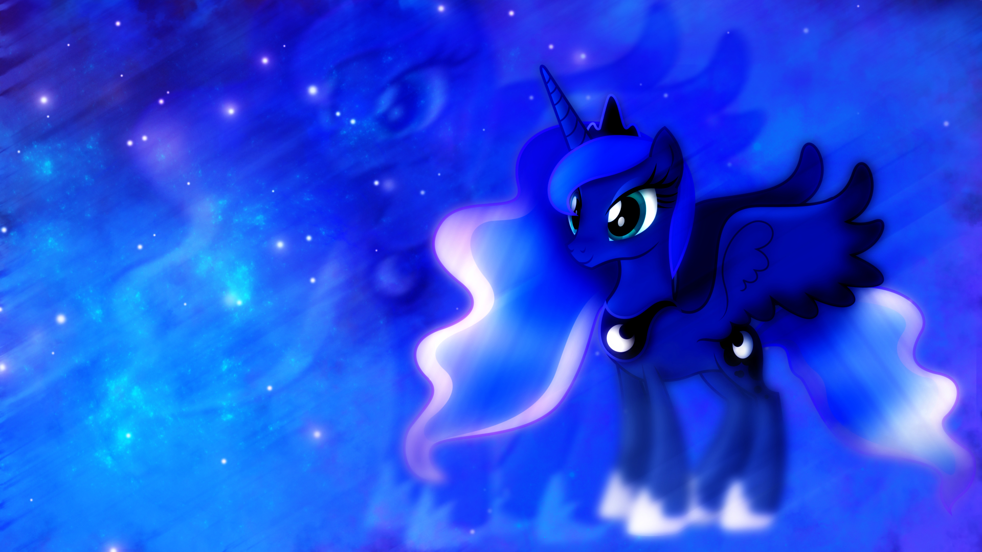 Luna Wallpaper by sgtwaflez and TheShadowStone