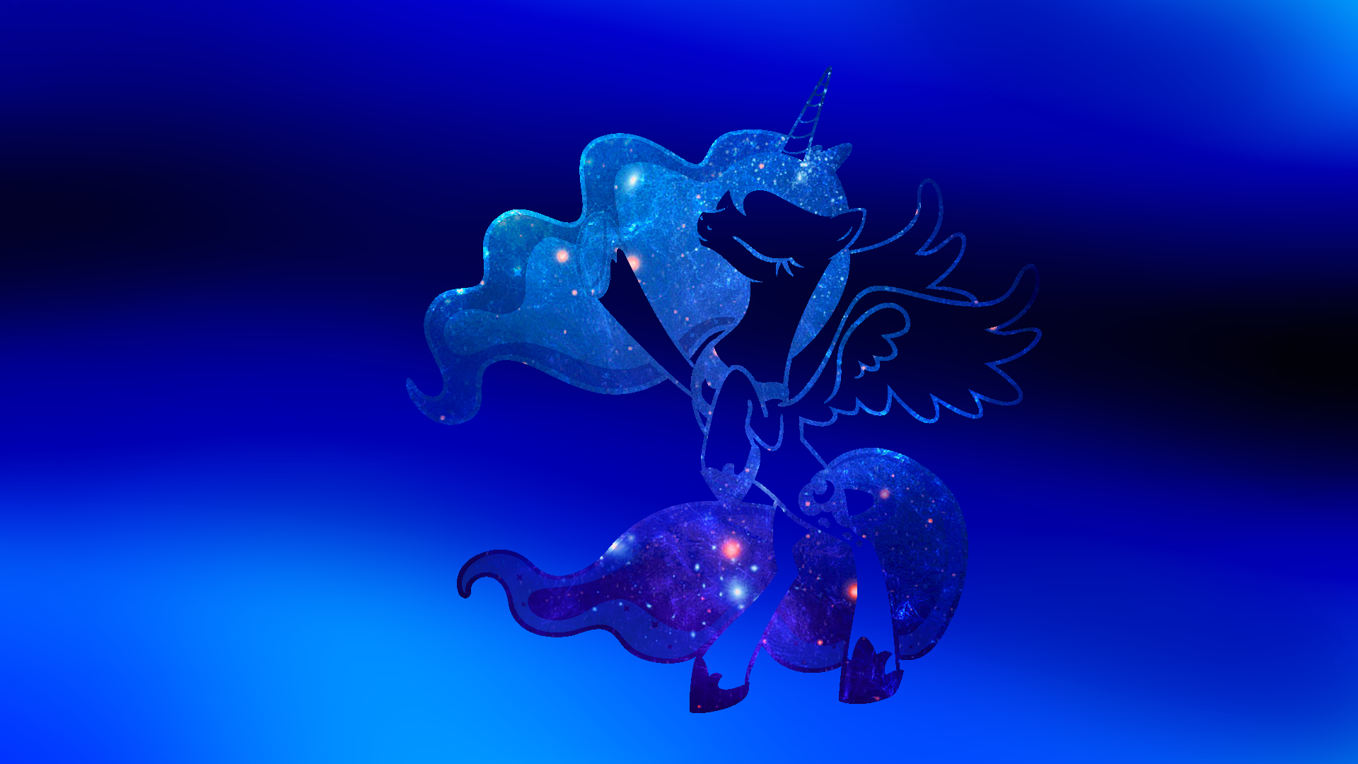 Luna Wallpaper by Bowtied-Pony