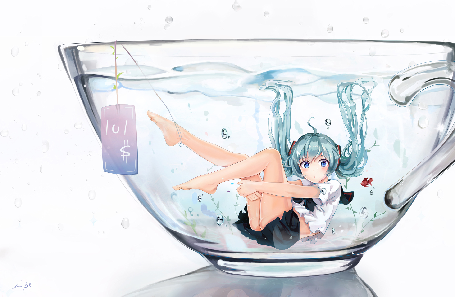 カップ初音 by L.bou (L·βō)