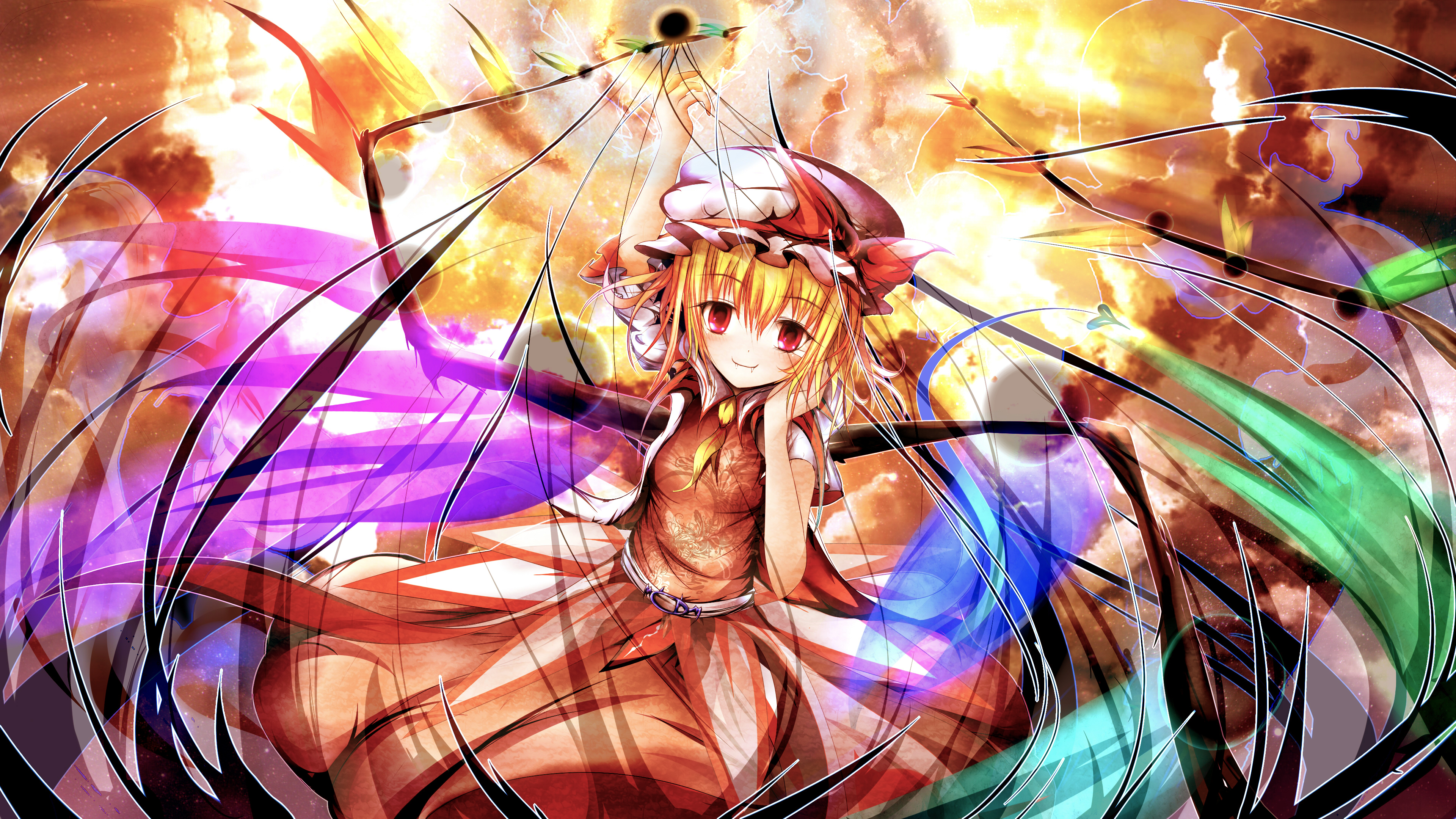フランドール By Garyljq Touhou My Little Wallpaper Wallpapers Are Magic