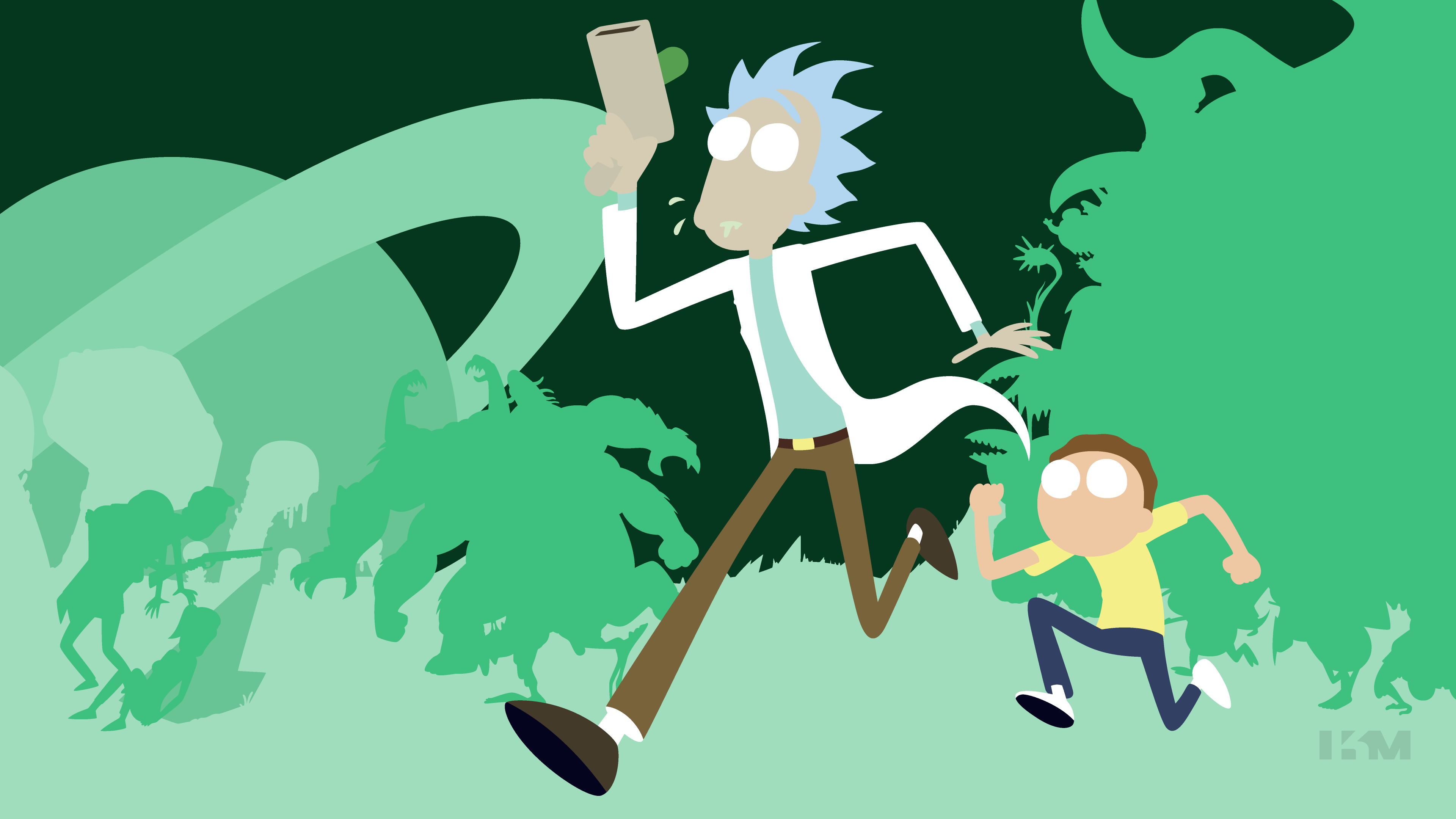 Rick and Morty by Krukmeister