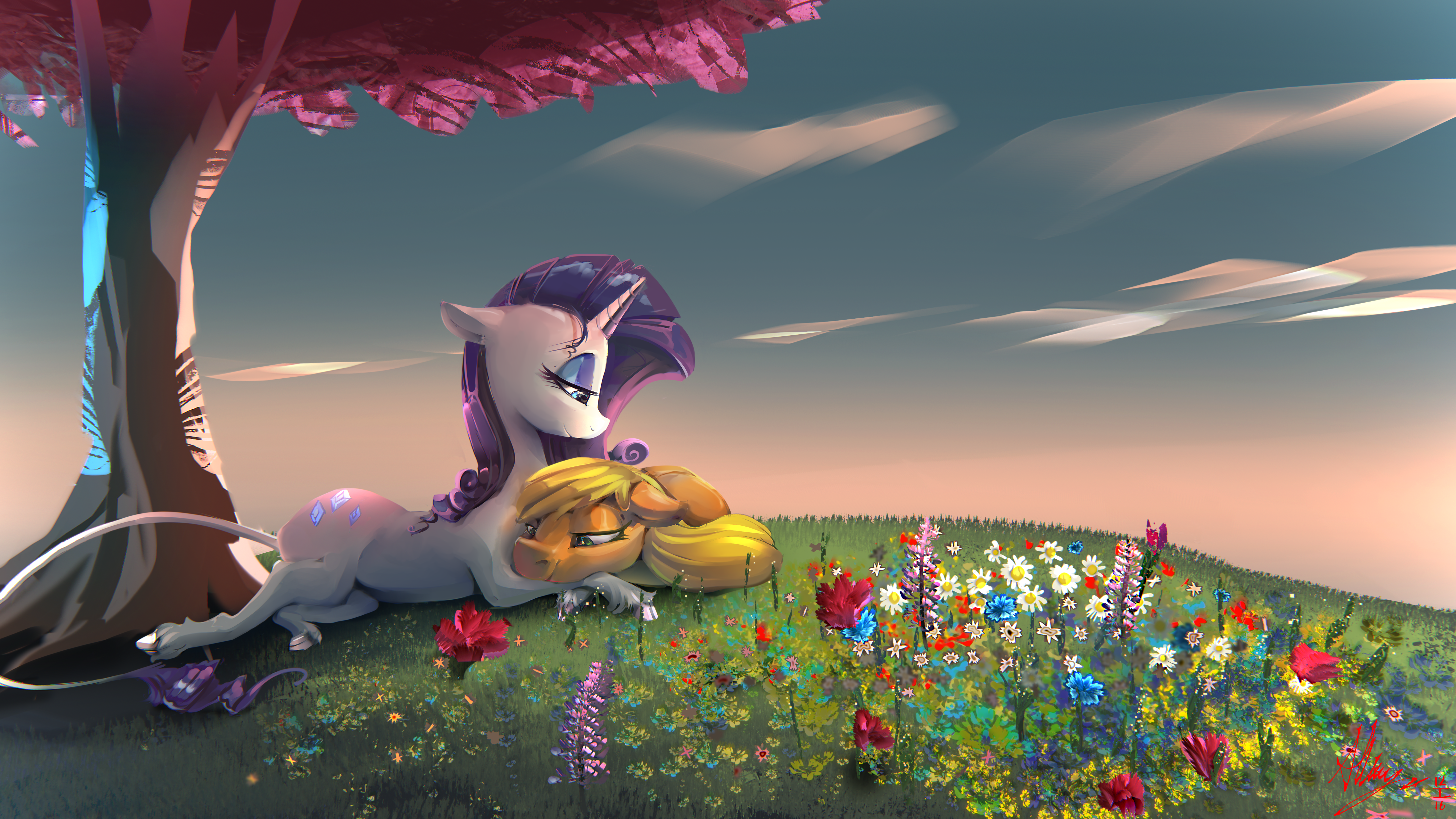 In meadow love blooms by Alumx