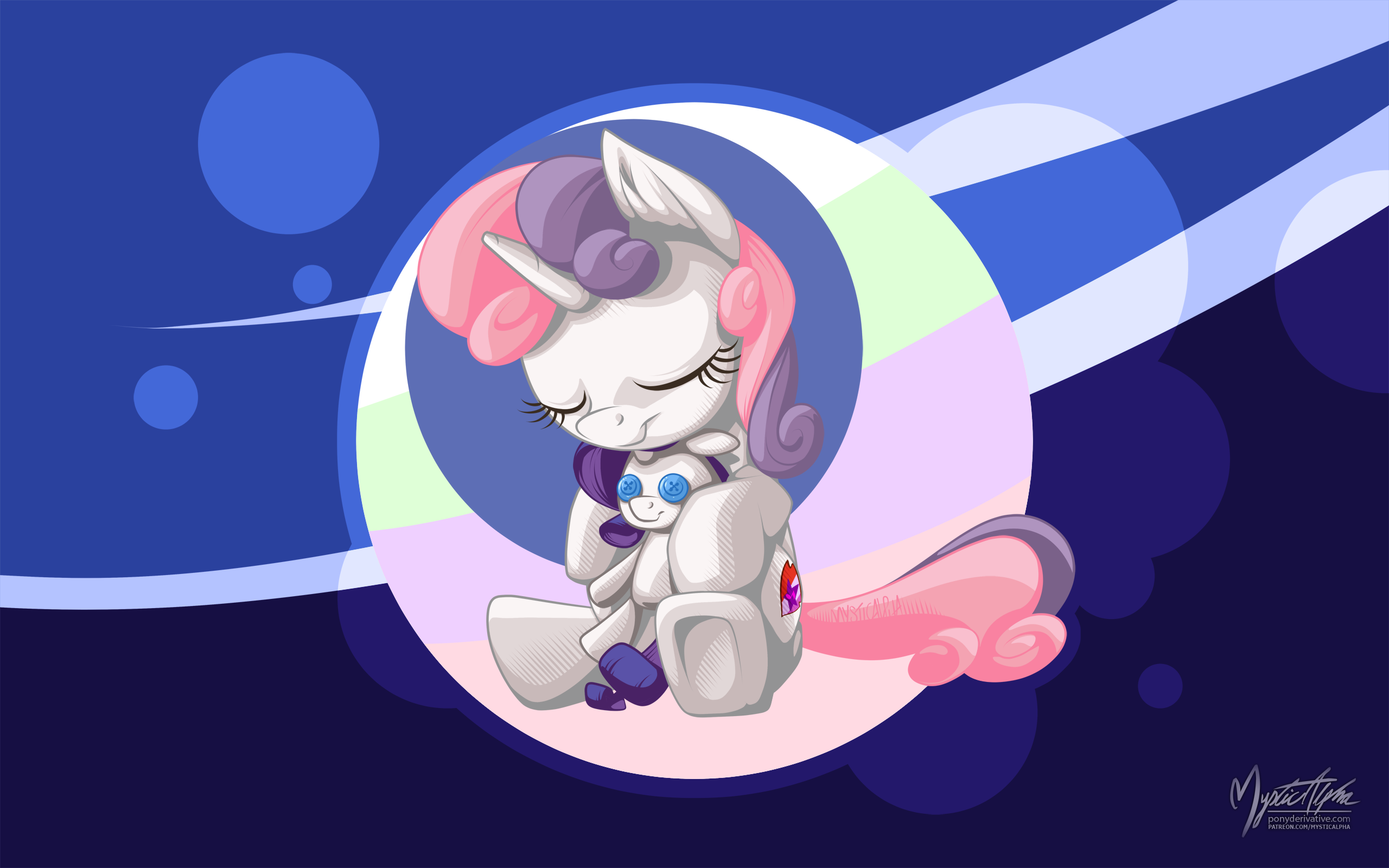 Sweet Dreams Sweetie Belle by mysticalpha