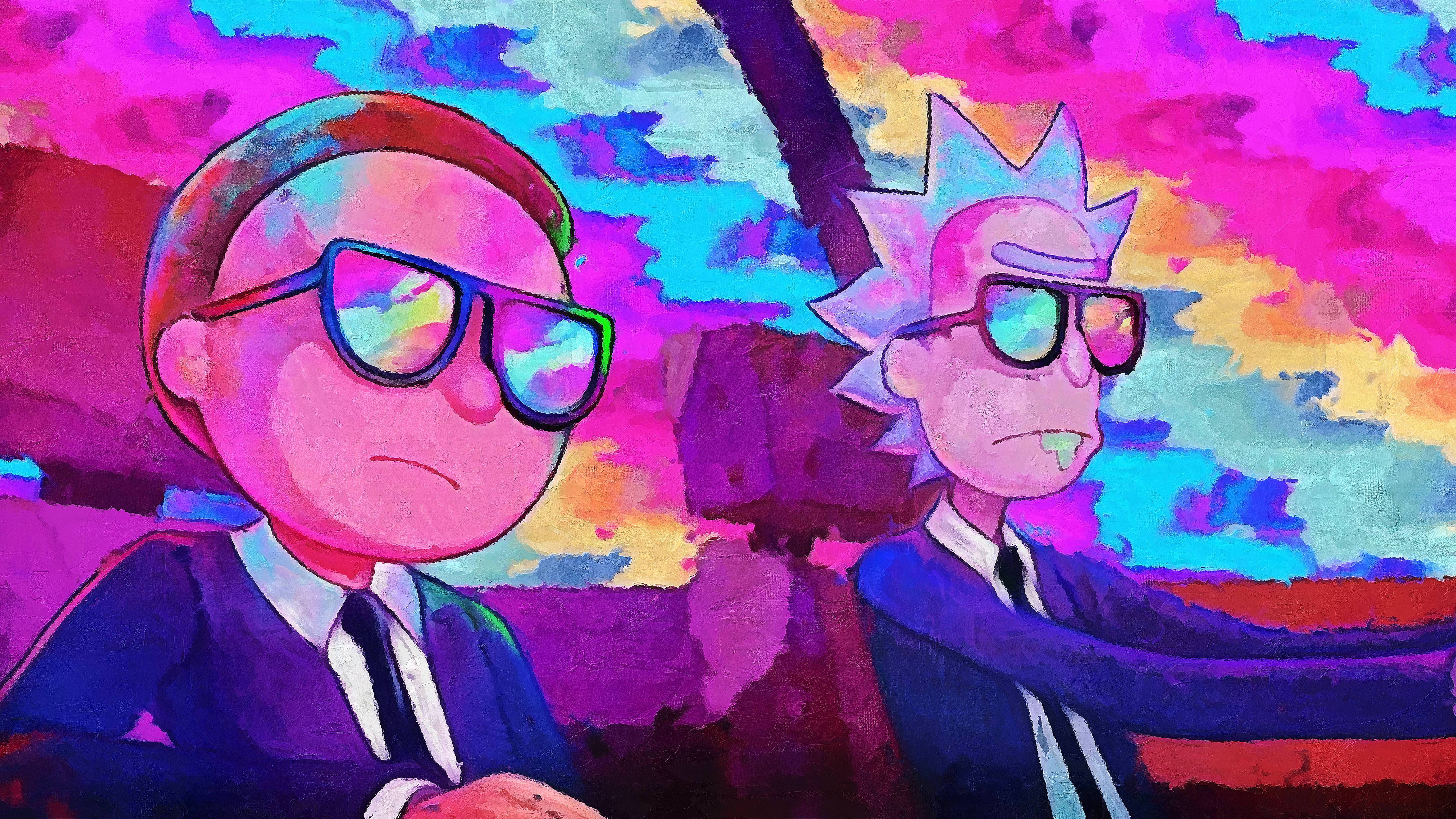 rick and morty by Mr Side
