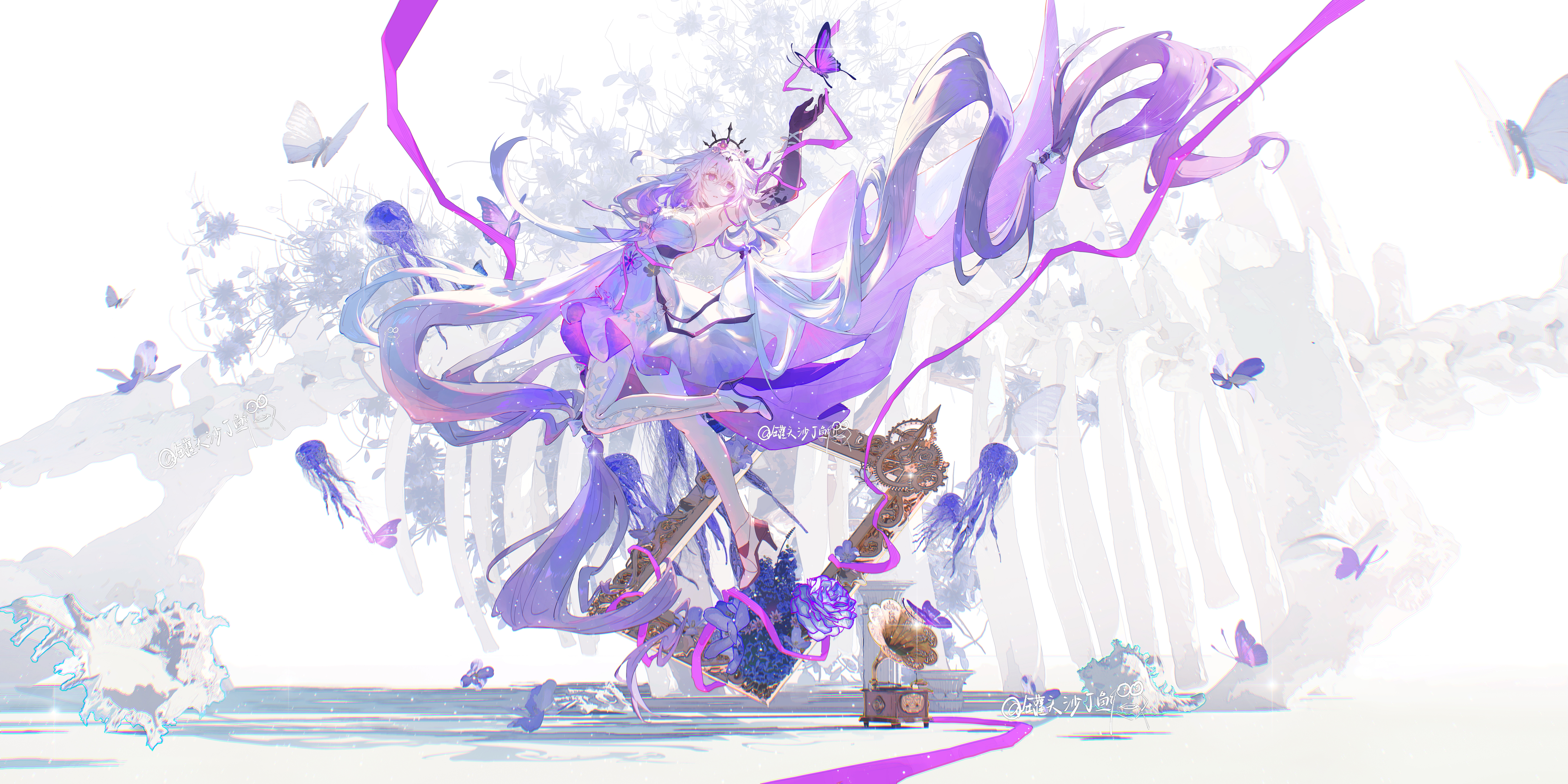 生花🦋🦋🌸 by 罐头沙丁鱼-