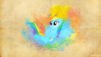 Parchment Splash | Rainbow