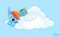 Rainbow Dash Cloud 09