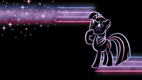 TwilightSparkle Glow Wallpaper