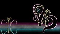 Fluttershy Glow Wallpaper