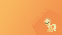 Applejack - minimalistic wallpaper