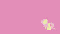 Simple Wallpapers - Fluttershy