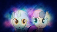 Lyra and Bon Bon Wallpaper