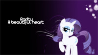 Rarity - A beautiful heart