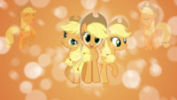 Applejack 'Bubbles!' Wallpaper