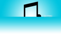 DJ-P0N3 Minimalistic Wallpaper