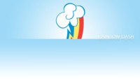 Rainbow Dash Minimalistic Wallpaper