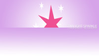Twilight Sparkle Minimalistic Wallpaper
