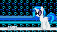 Vinyl Scratch DJ-P0N3 Wallpaper