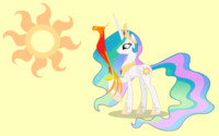 Princess Celestia wall paper